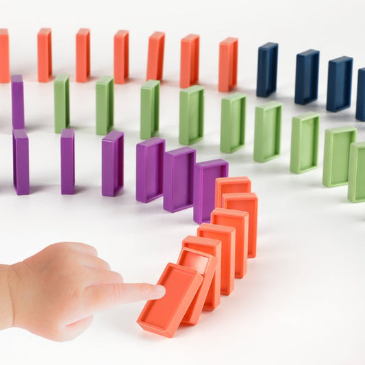 Tren Didáctico de Domino para Niños - Muy Moderna Uruguay