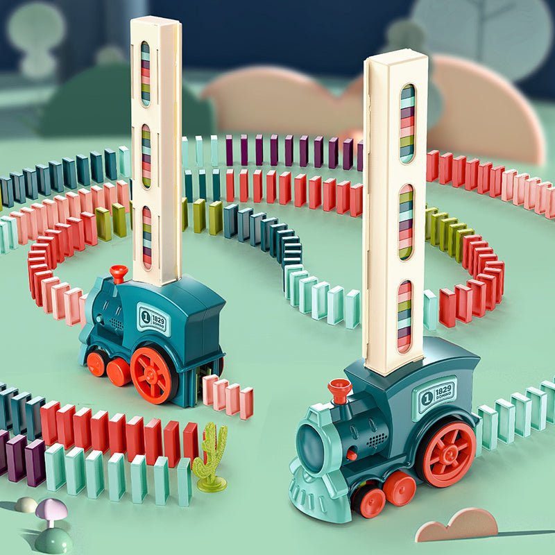 Tren Didáctico de Domino para Niños - Muy Moderna Uruguay