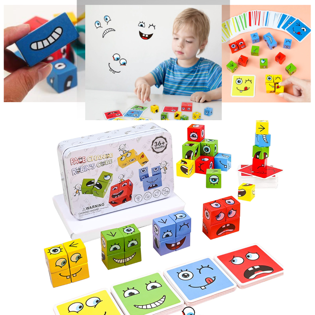 Juego Educativo Magic Cube Emoji - Muy Moderna Uruguay