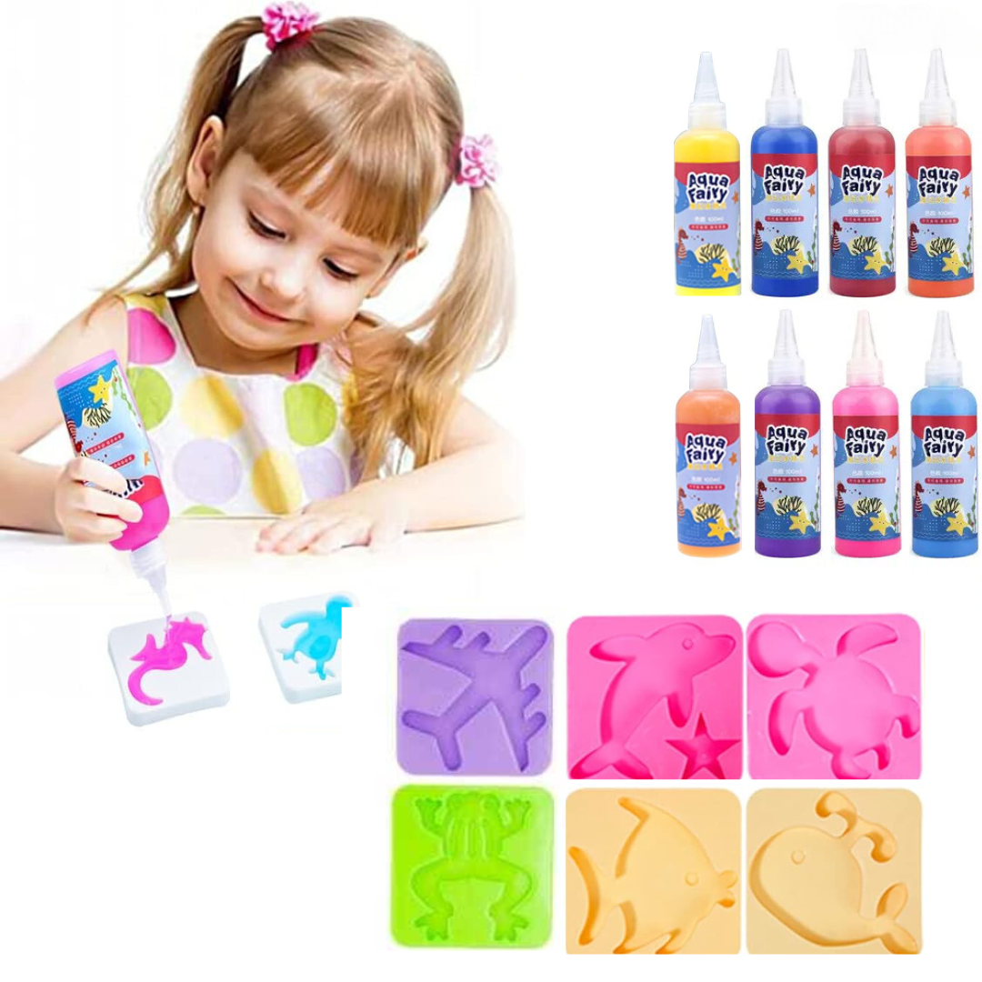 Kit para Crear Squishies Mágicos en Casa
