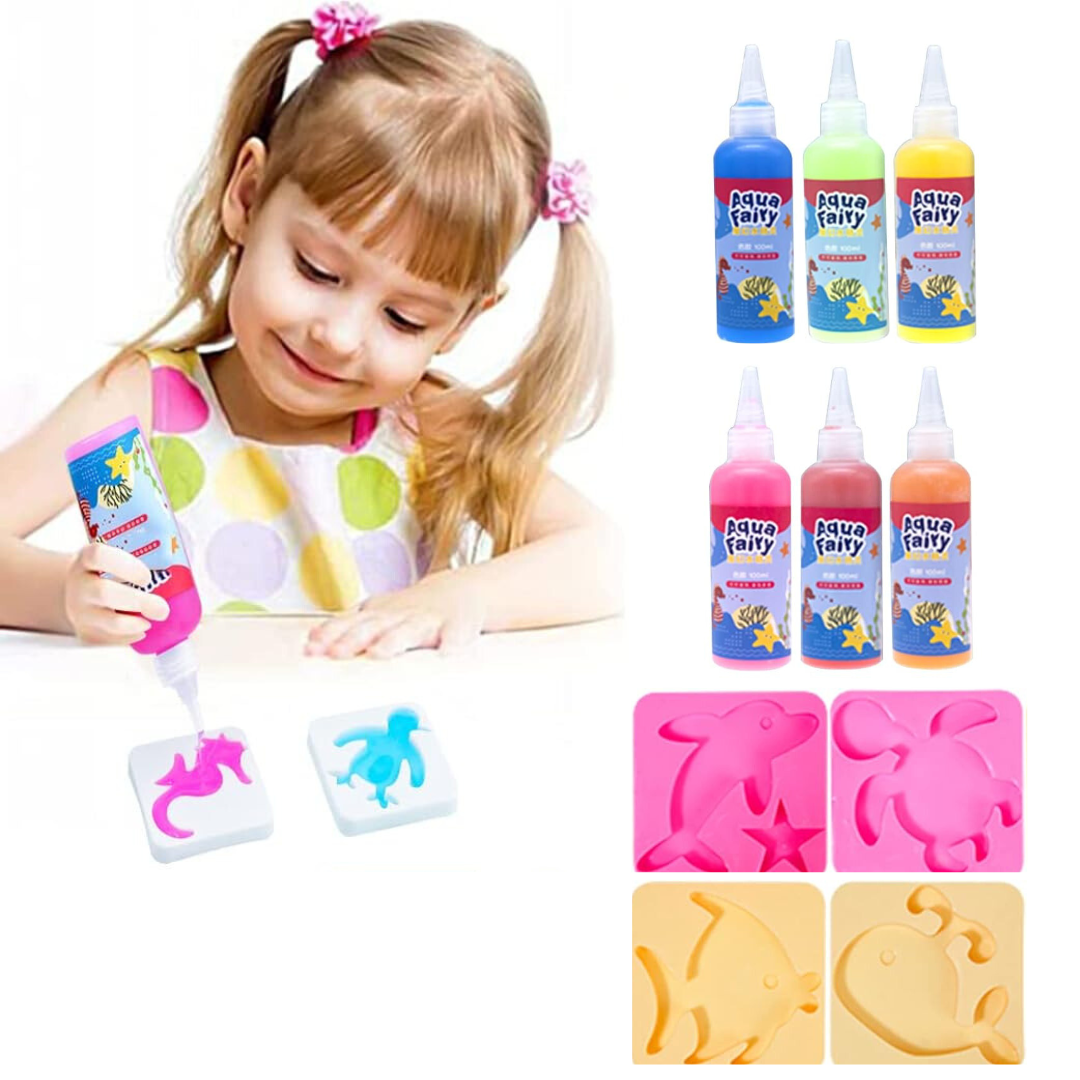 Kit para Crear Squishies Mágicos en Casa