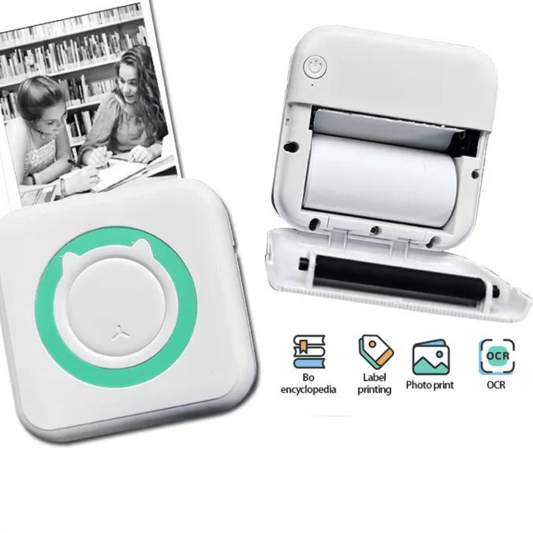 Mini Impresora Térmica Con Aplicación Bluetooth - Muy Moderna Uruguay