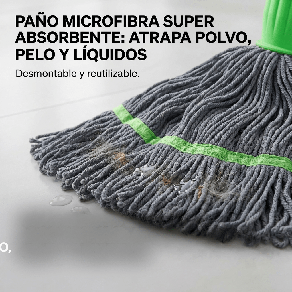 Trapeador 2 En 1 Super Absorbente - Muy Moderna Uruguay