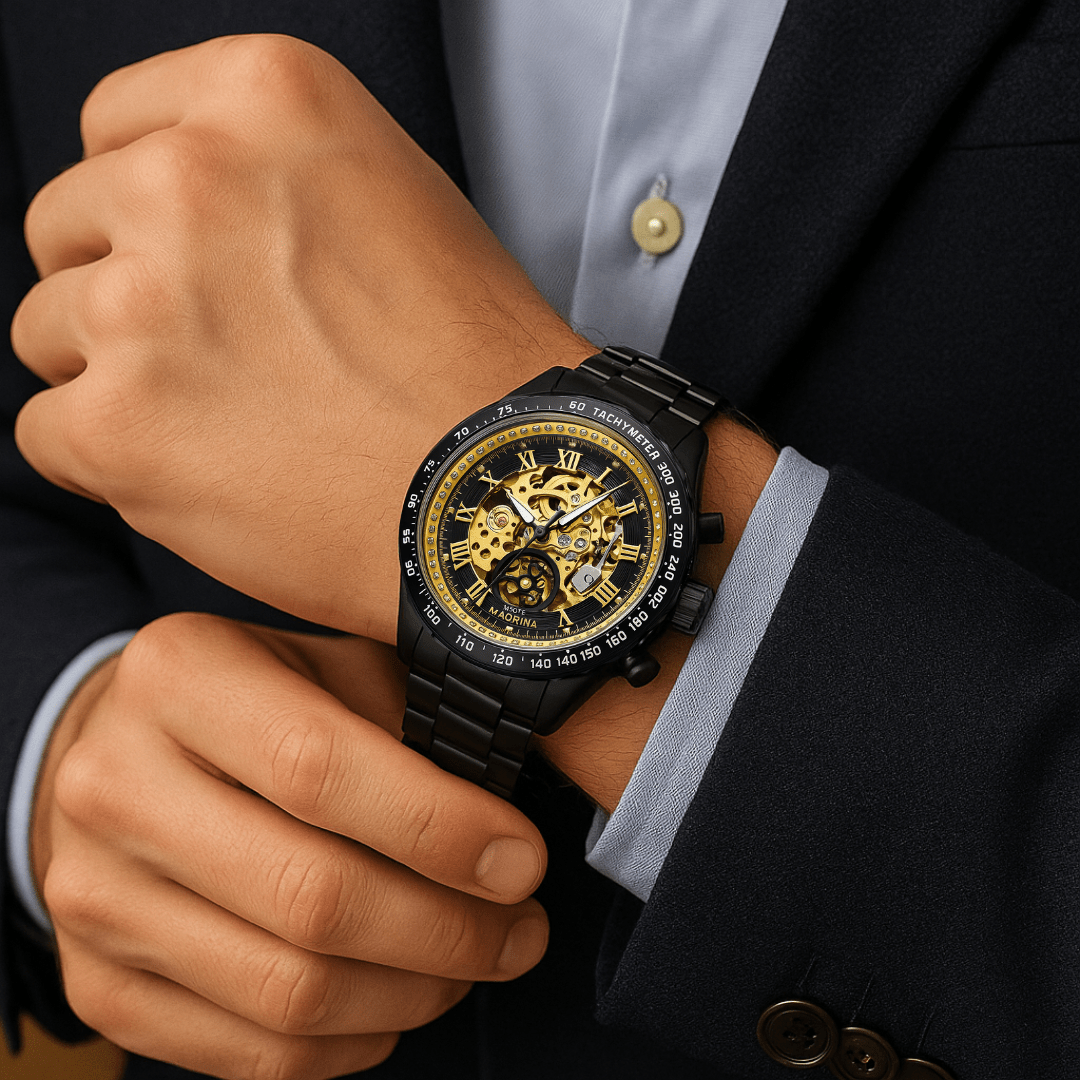 Reloj De Lujo Automático Mecánico Winner Para Hombre - Muy Moderna Uruguay