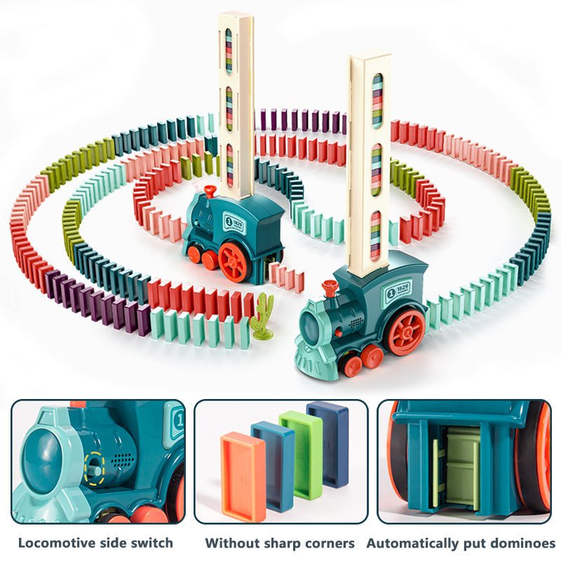 Tren Didáctico de Domino para Niños - Muy Moderna Uruguay