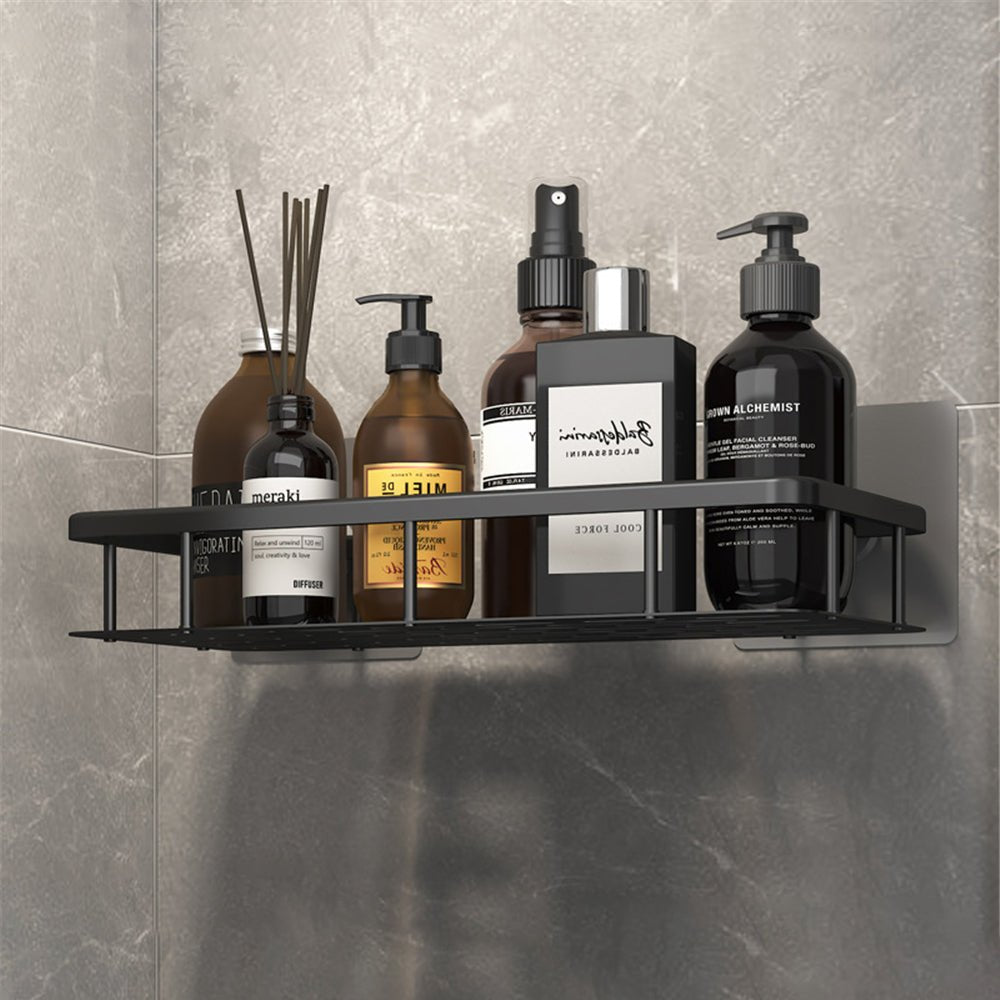 Estante Esquinero Metálico de Baño para Jabón y Shampoo - Muy Moderna Uruguay