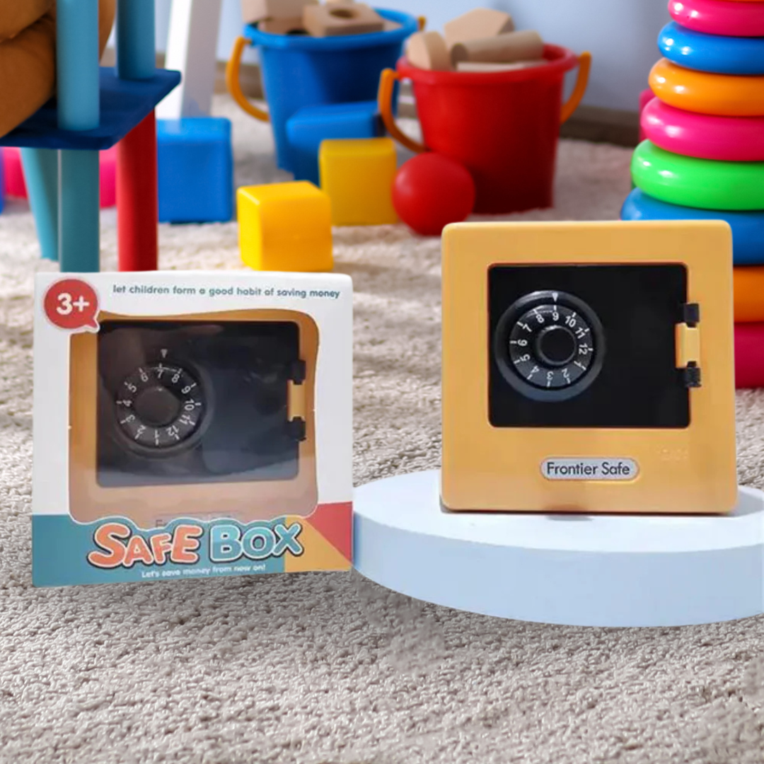 Alcancia Tipo Caja Fuerte Para Niños
