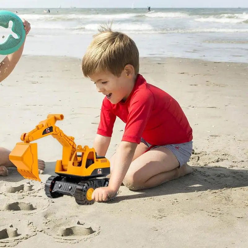 Camión Y Excavadora De Juguete Para Playa Con Movimiento - Muy Moderna Uruguay