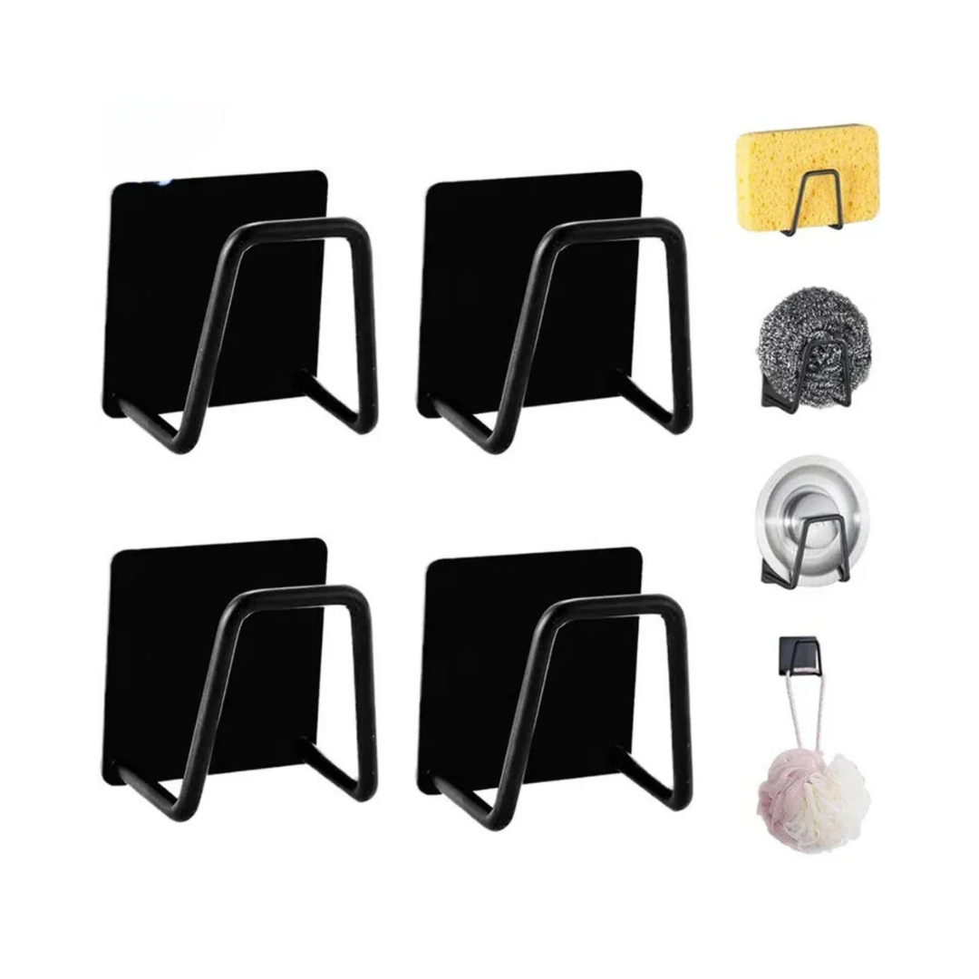 Kit x4 Soporte para Esponjas y Alacena