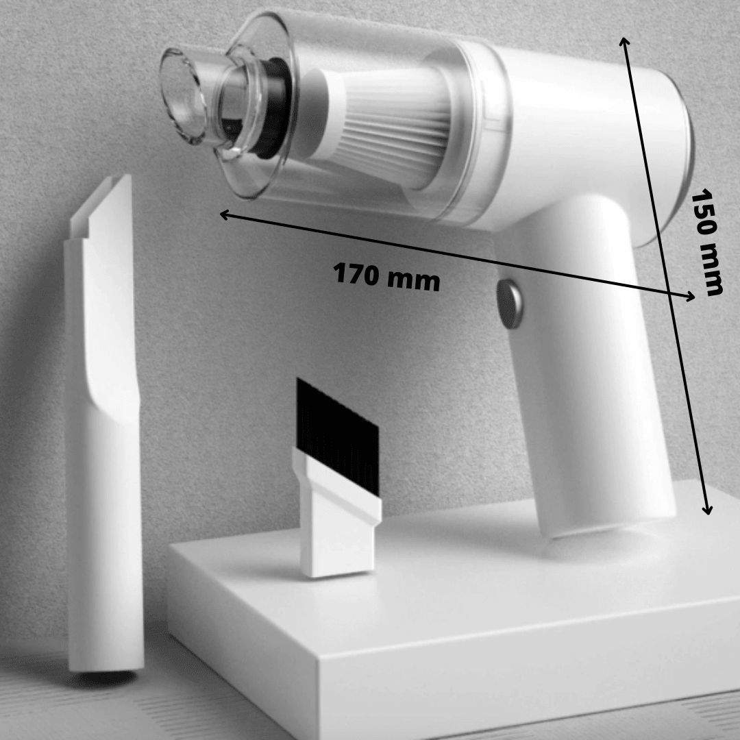 Aspiradora Portátil de Mano Recargable - Muy Moderna Uruguay