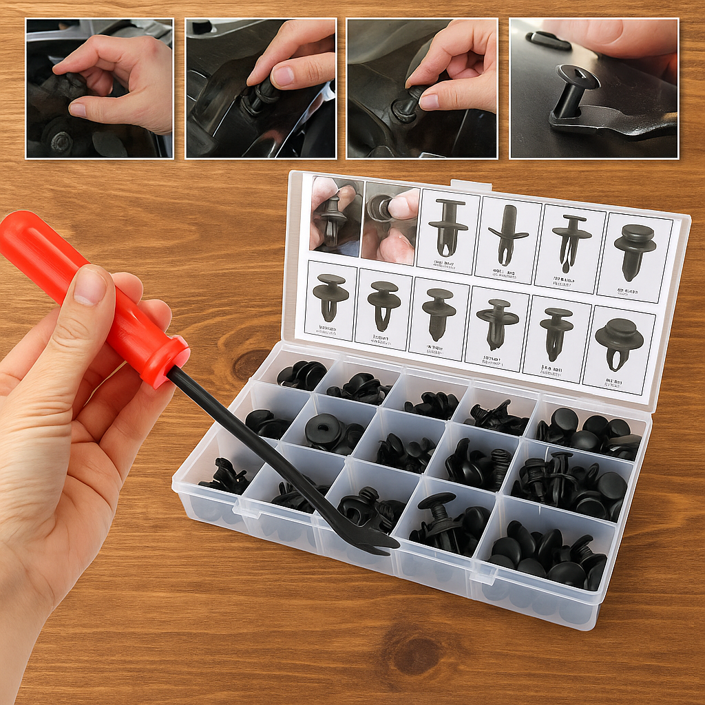 Set de Remaches de Reparación (415 Piezas)
