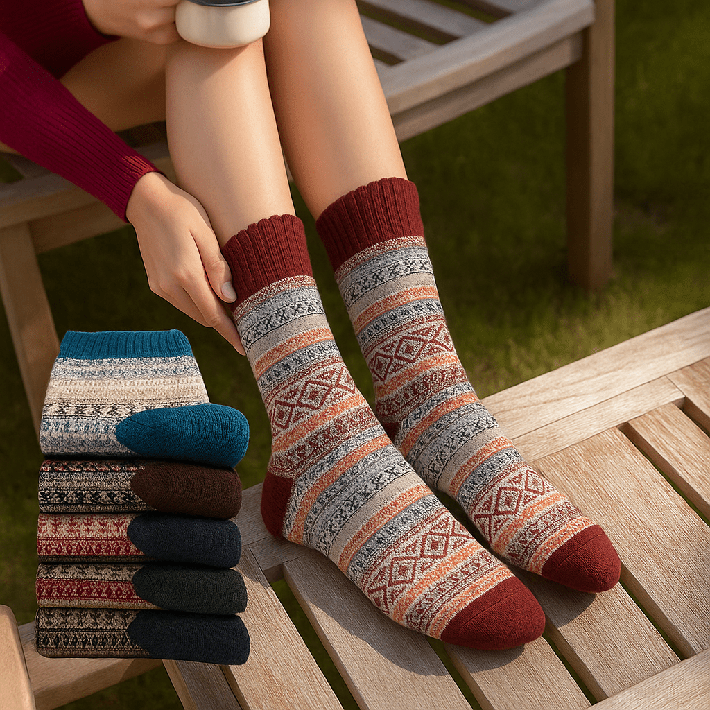 Medias Nórdicas para Invierno 5 Pares - Muy Moderna Uruguay