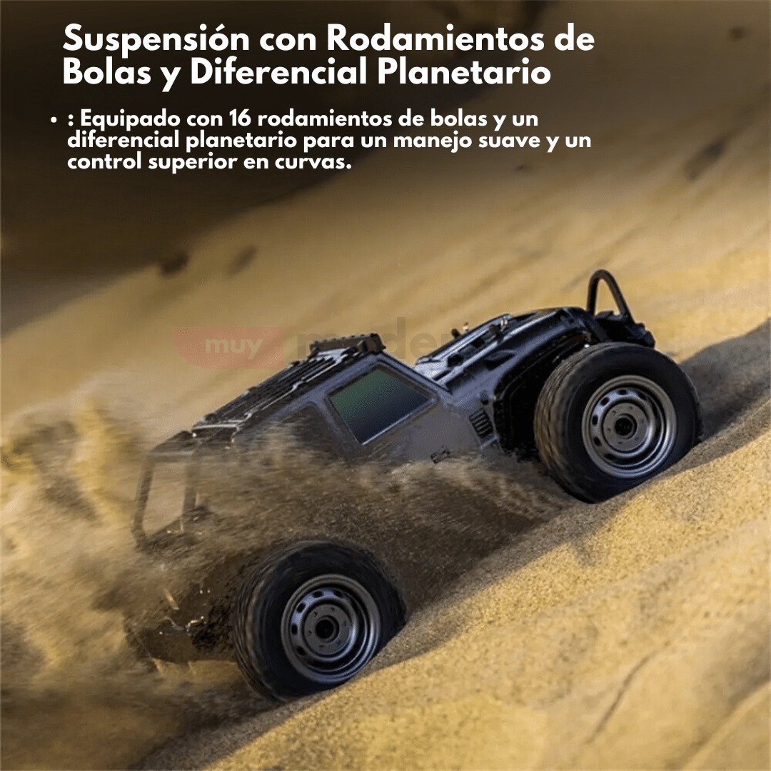 Camioneta Todoterreno 4x4 A Control Remoto - Muy Moderna Uruguay