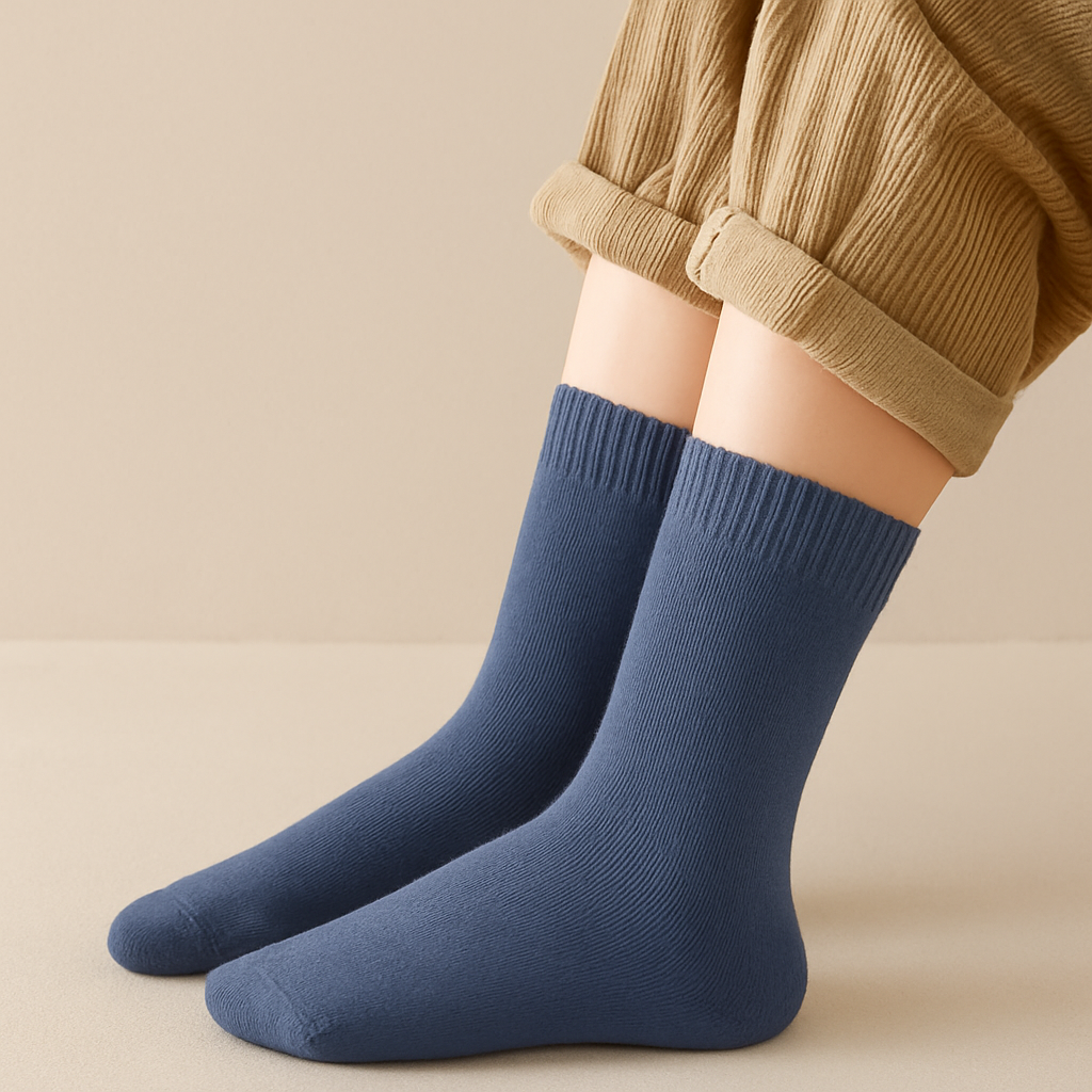 Medias Unisex 100% Algodón Premium X6 Pares