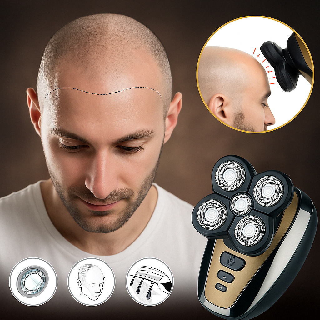 Afeitadora Multifunción 5 en 1 para Barba y Cabello