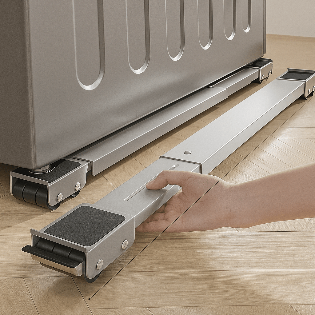 Bases Metálicas con Ruedas para Muebles y Electrodomésticos - Muy Moderna Uruguay