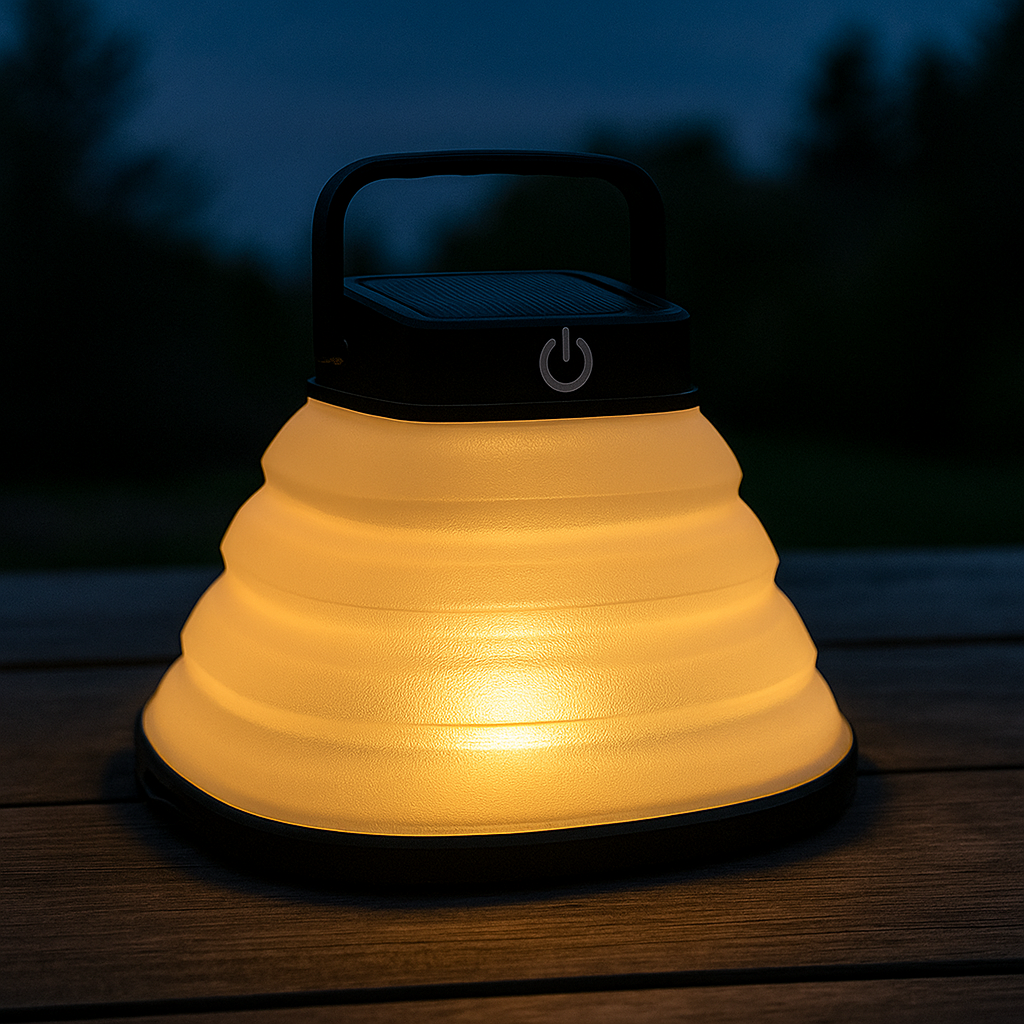 Farol Plegable de Carga Solar