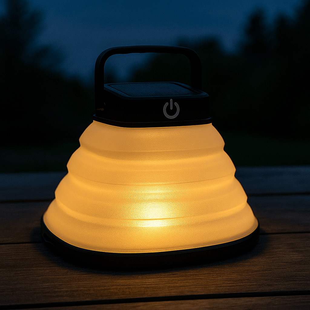 Farol Plegable de Carga Solar - Muy Moderna Uruguay
