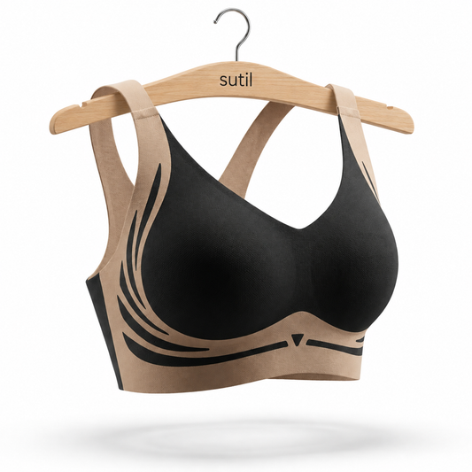 Corpiño Push Up Sin Costuras y Sin Aro — Efecto Levanta Busto