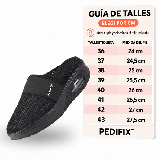 Championes Para Caminar Con Cámara De Aire y Ventilacion PEDIFIX