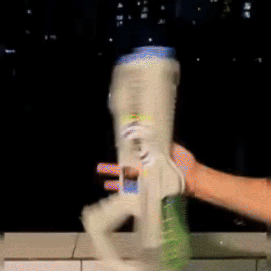 Pistola De Agua Eléctrica Mercury 02 Con Luces Sonido