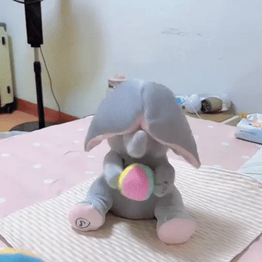Peluche Elefante Interactivo Musical Con Movimiento Y Canciones - Muy Moderna Uruguay