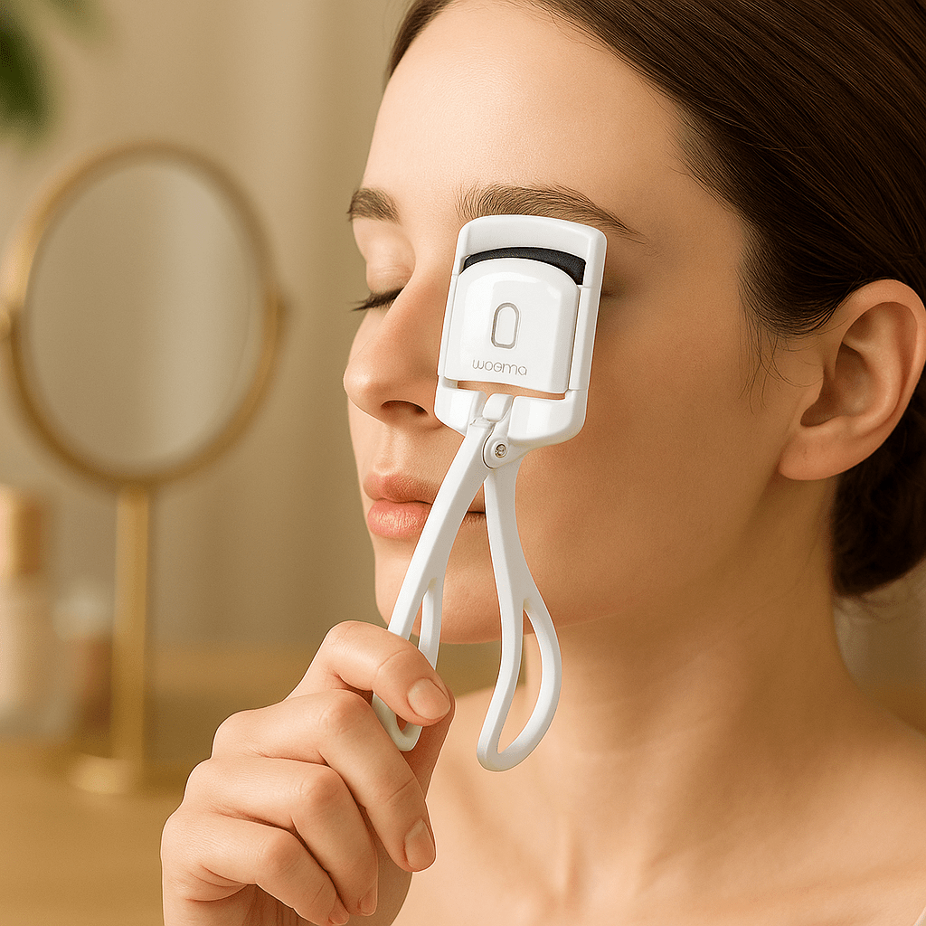 Rizador de Pestañas Recargable con Calor - Muy Moderna Uruguay