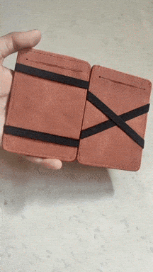 Billetera Mágica Plegable de Cuero PU