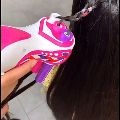 Kit de Trenzador de Pelo Automático con Accesorios