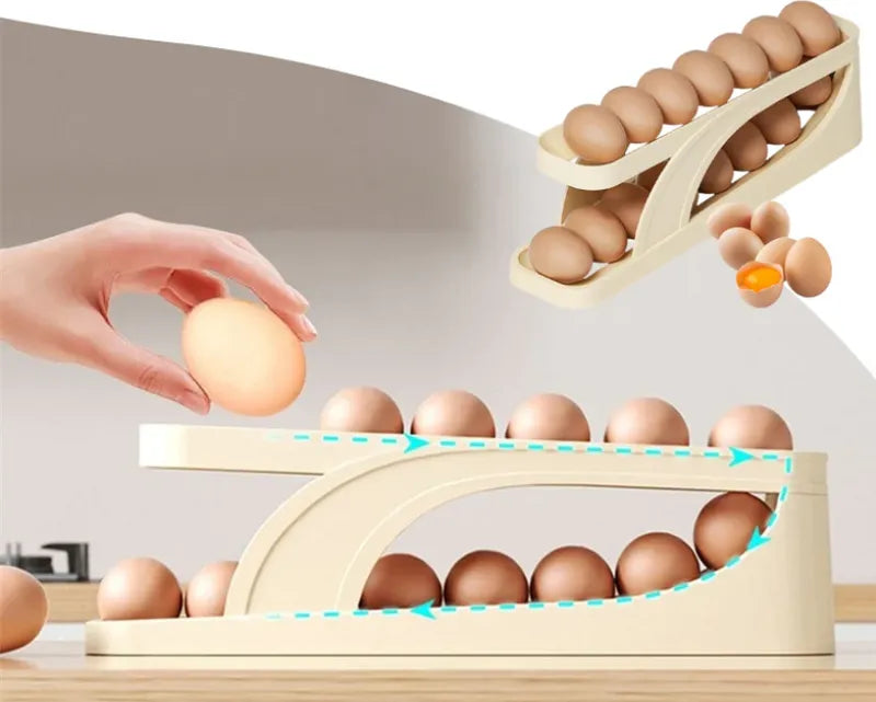 Organizador de Huevos Automático para 14 Huevos