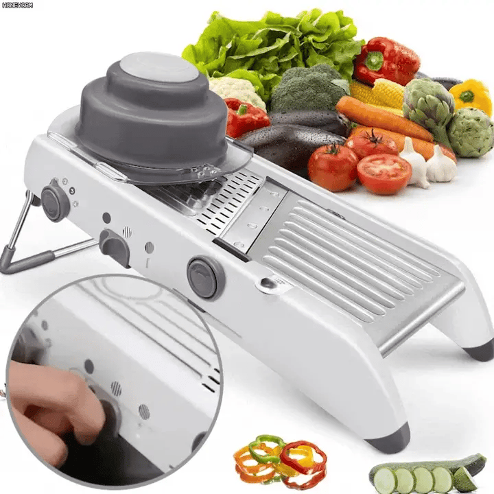 Mandolina Smart Metálica Ajustable Para Rebanar Y Cortar Julianas - Muy Moderna Uruguay