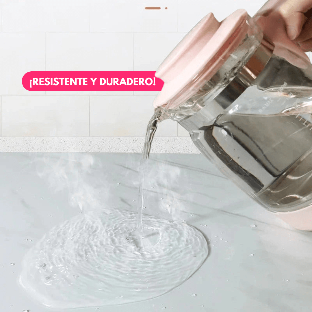 Papel Adhesivo Simil Marmol Impermeable 5mts - Muy Moderna Uruguay