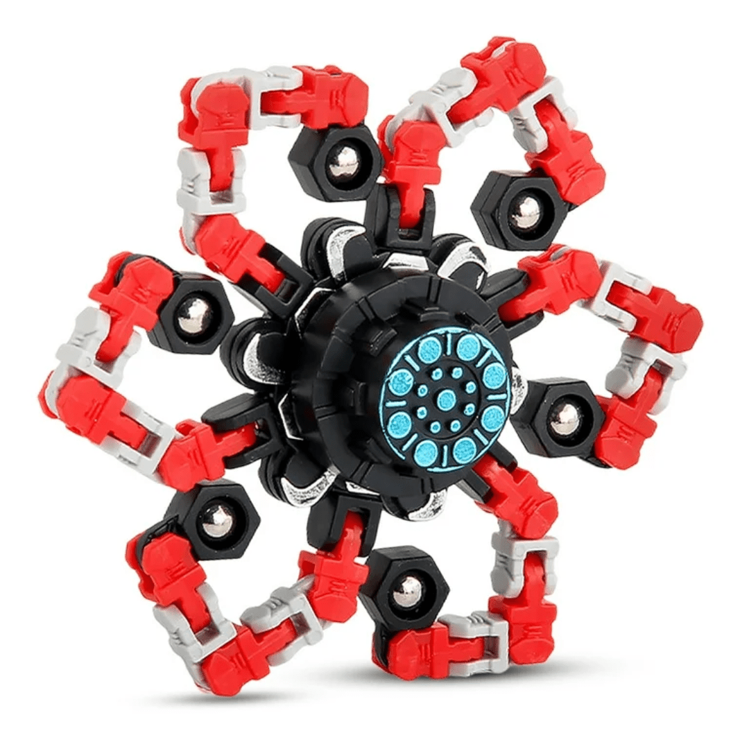 Set 4 Fidget Spinner Transformables Antiestrés Juguete Sensorial - Muy Moderna Uruguay