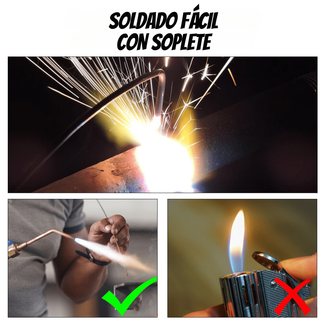 Set de 10 Varillas de Aluminio para Soldar - Muy Moderna Uruguay