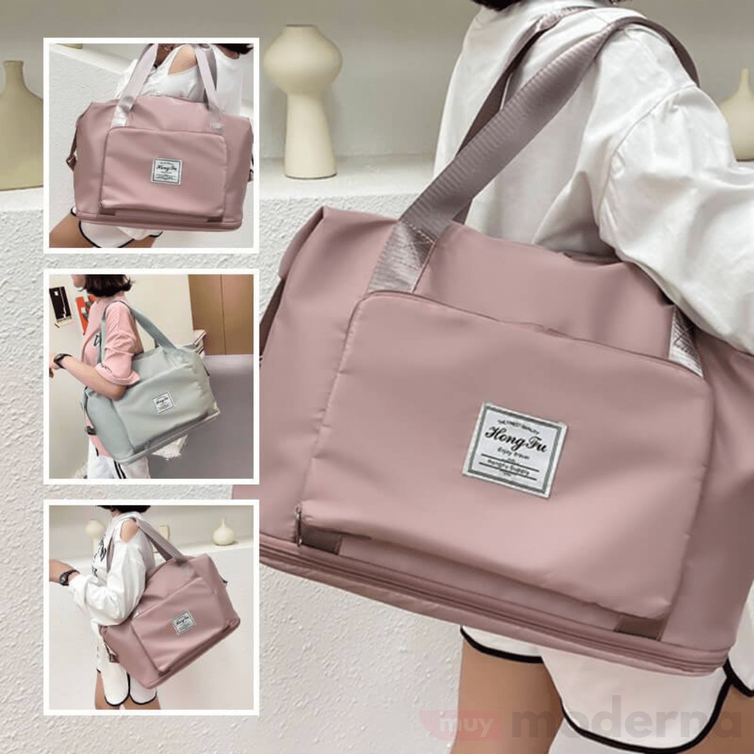 Bolso Plegable para Viajes Multifunción Impermeable - Muy Moderna Uruguay