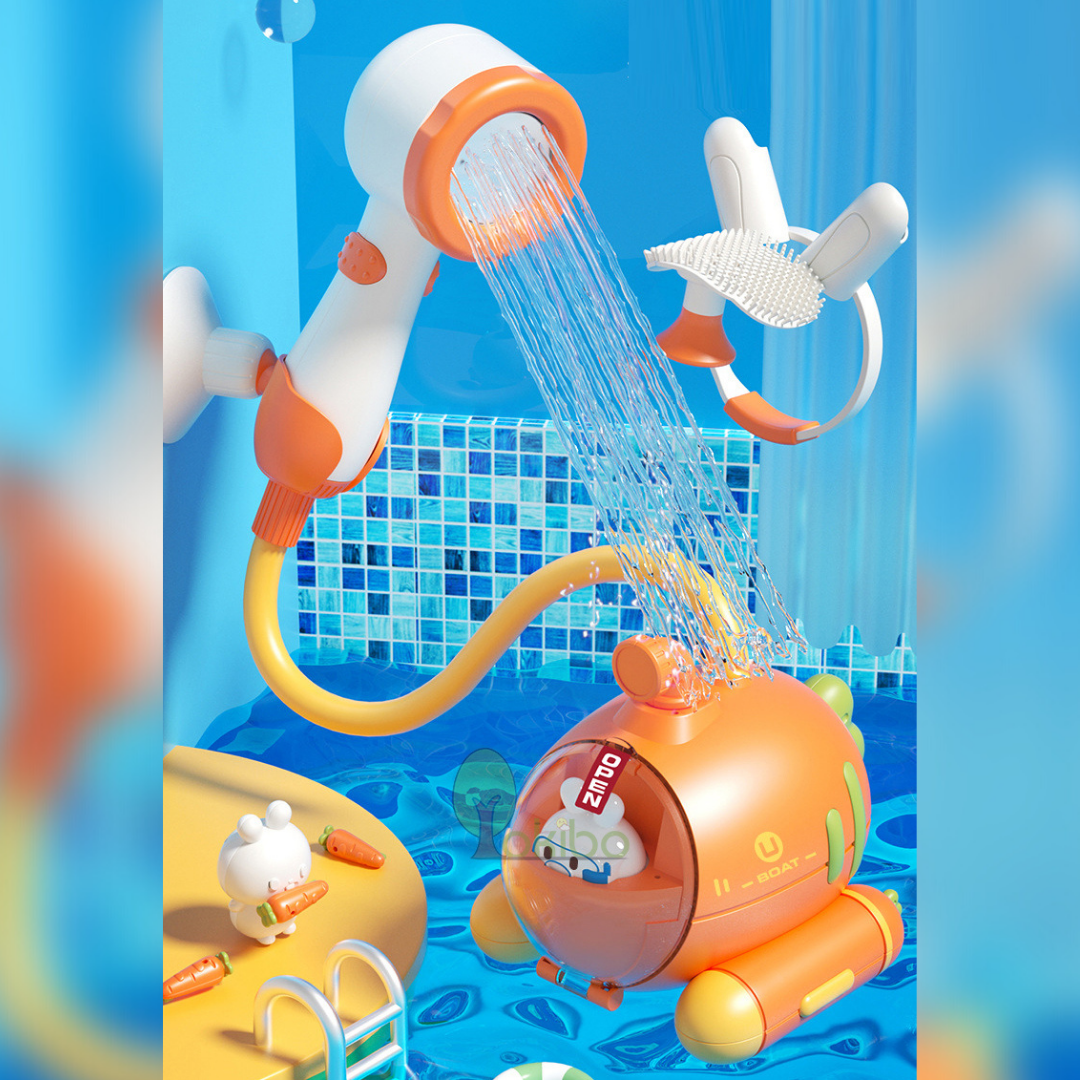 Ducha de Submarino para Bebés Recargable