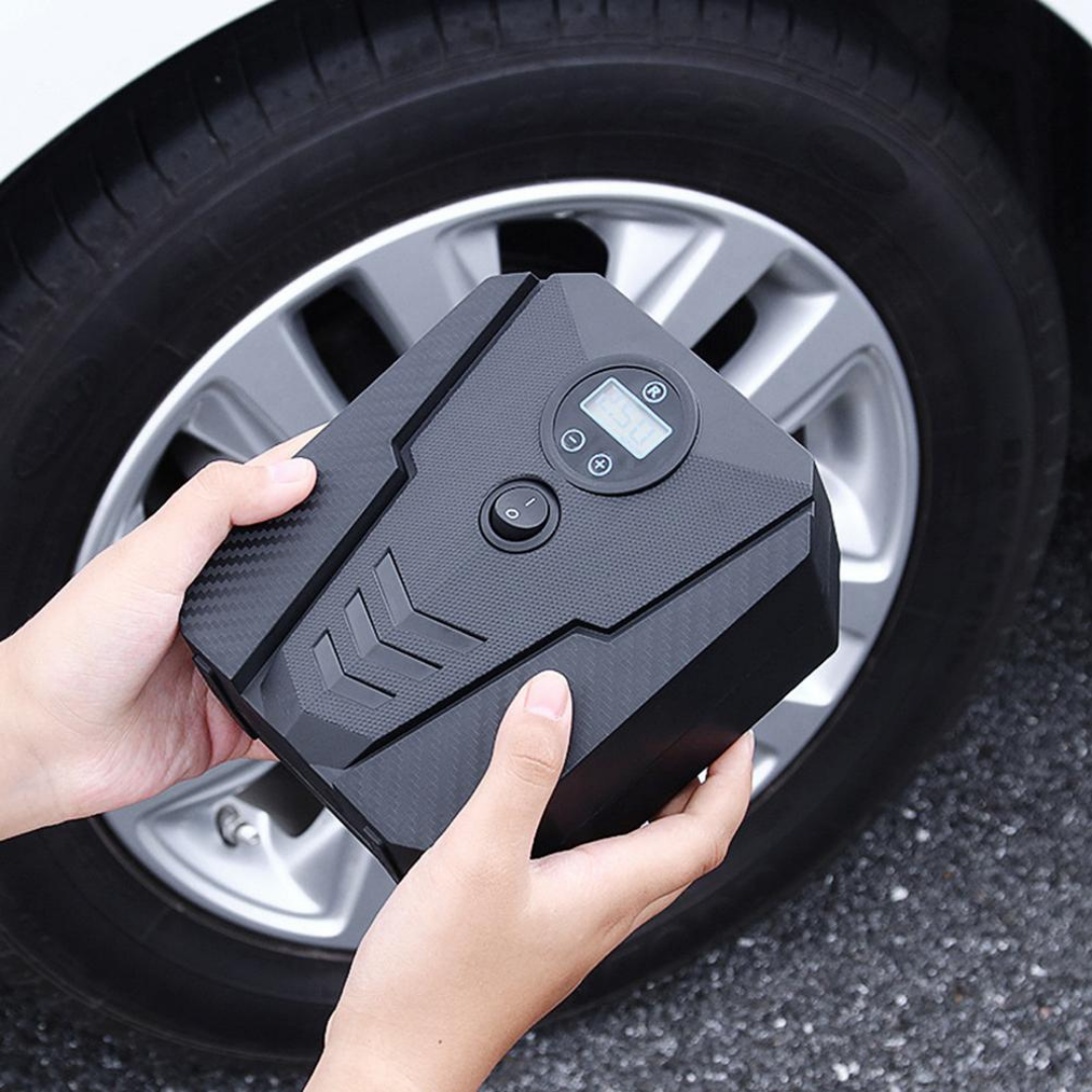 Inflador Eléctrico Automático para Auto (12V)
