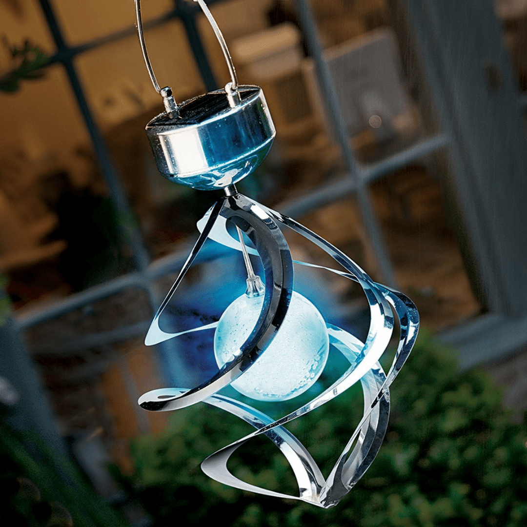 Colgante de Remolino LED Solar - Muy Moderna Uruguay
