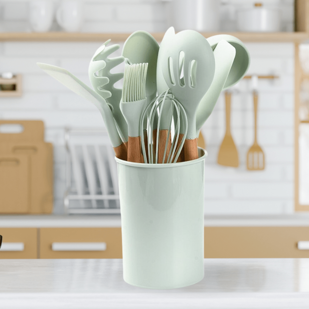 Set de 12 Utensilios Anti - Adherentes Menage - Muy Moderna Uruguay