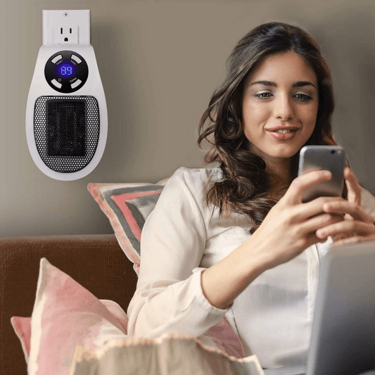 Calefactor Portable Heater con Control Remoto - Muy Moderna Uruguay