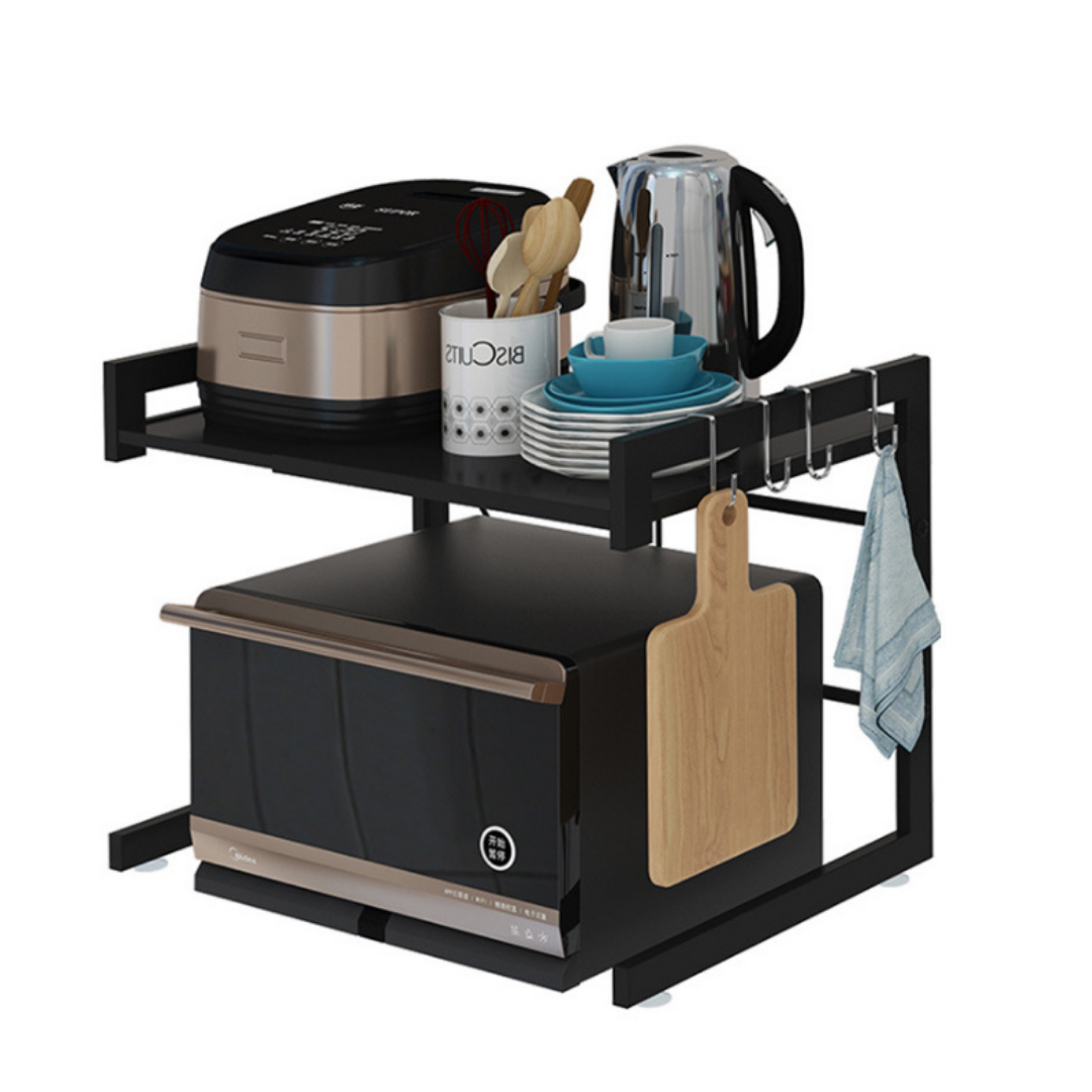 Estante Organizador Extensible Para Hornos y Microondas