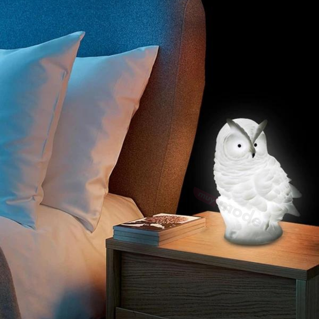 Veladora de Búho LED Inalámbrica