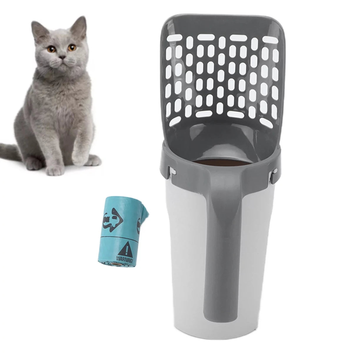 Pala Recogedora para Arenero de Gatos - Muy Moderna Uruguay