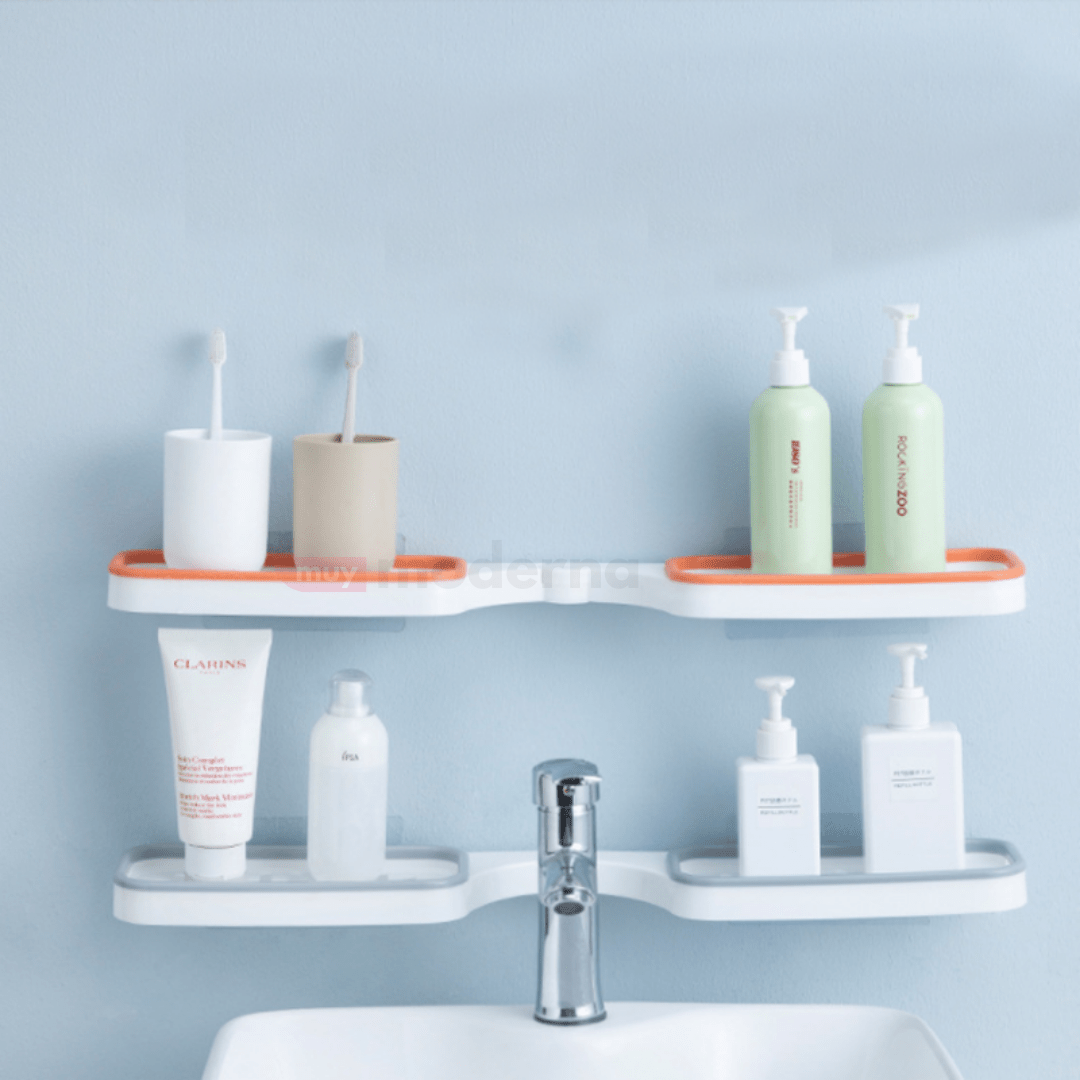 Estante Esquinero para Shampoo y Lavamanos - Muy Moderna Uruguay