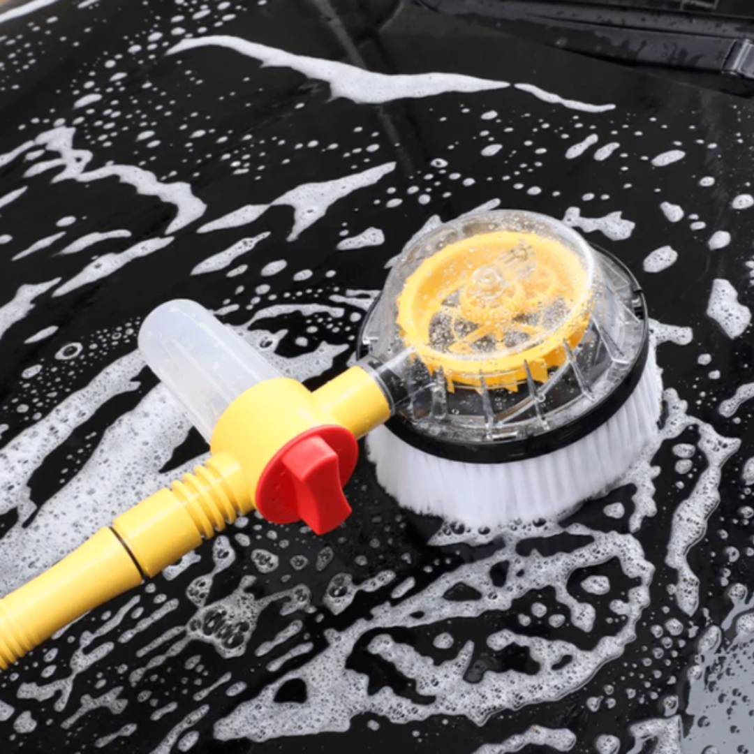 Cepillo AutoSpin con Dispensador de Jabón para Auto