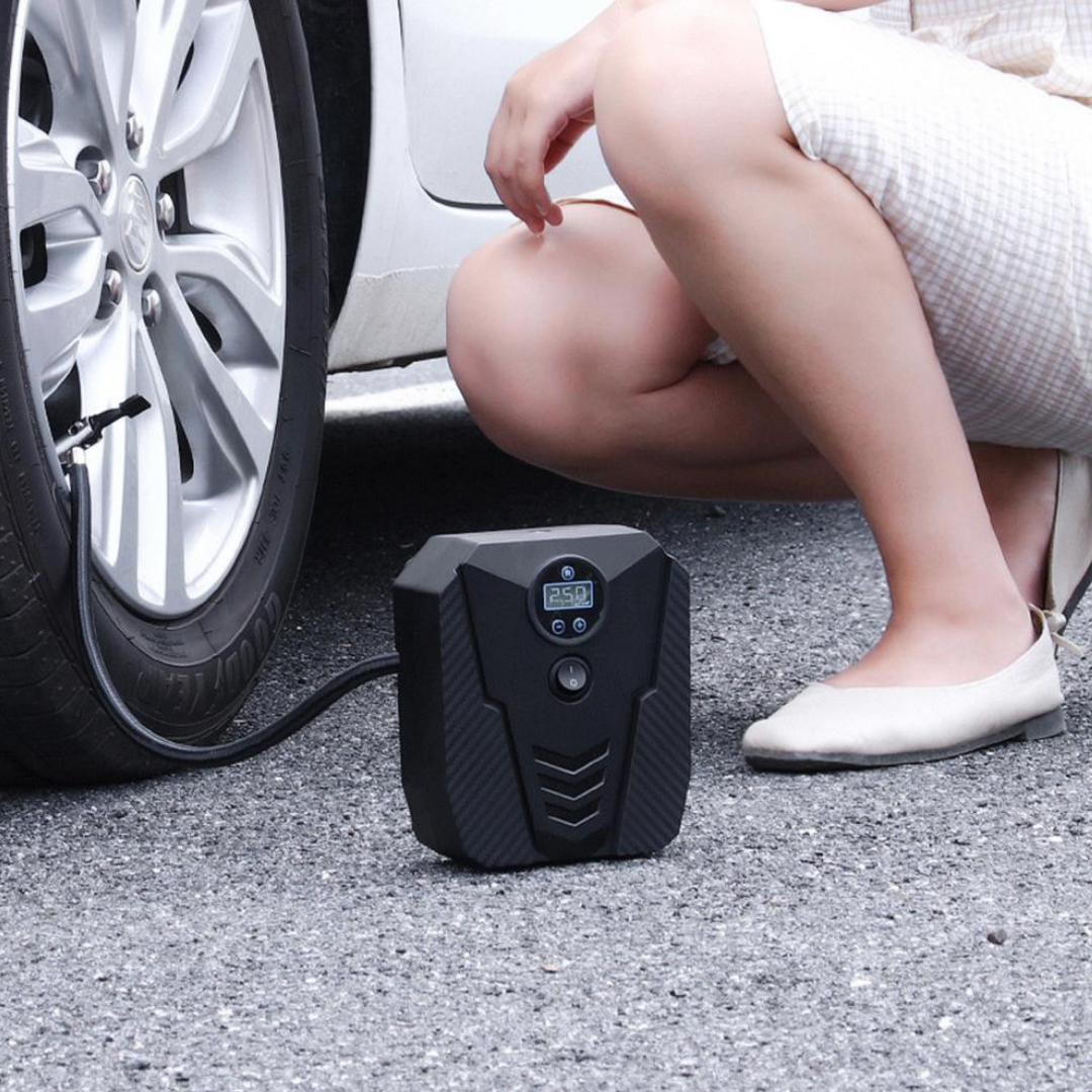 Inflador Eléctrico Automático para Auto (12V)
