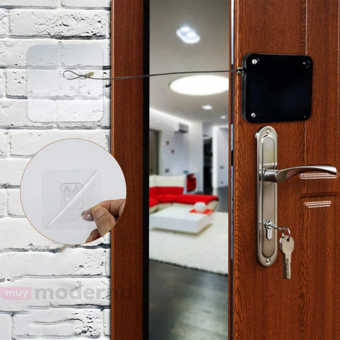 Dispositivo Adhesivo para Cerrar Puertas