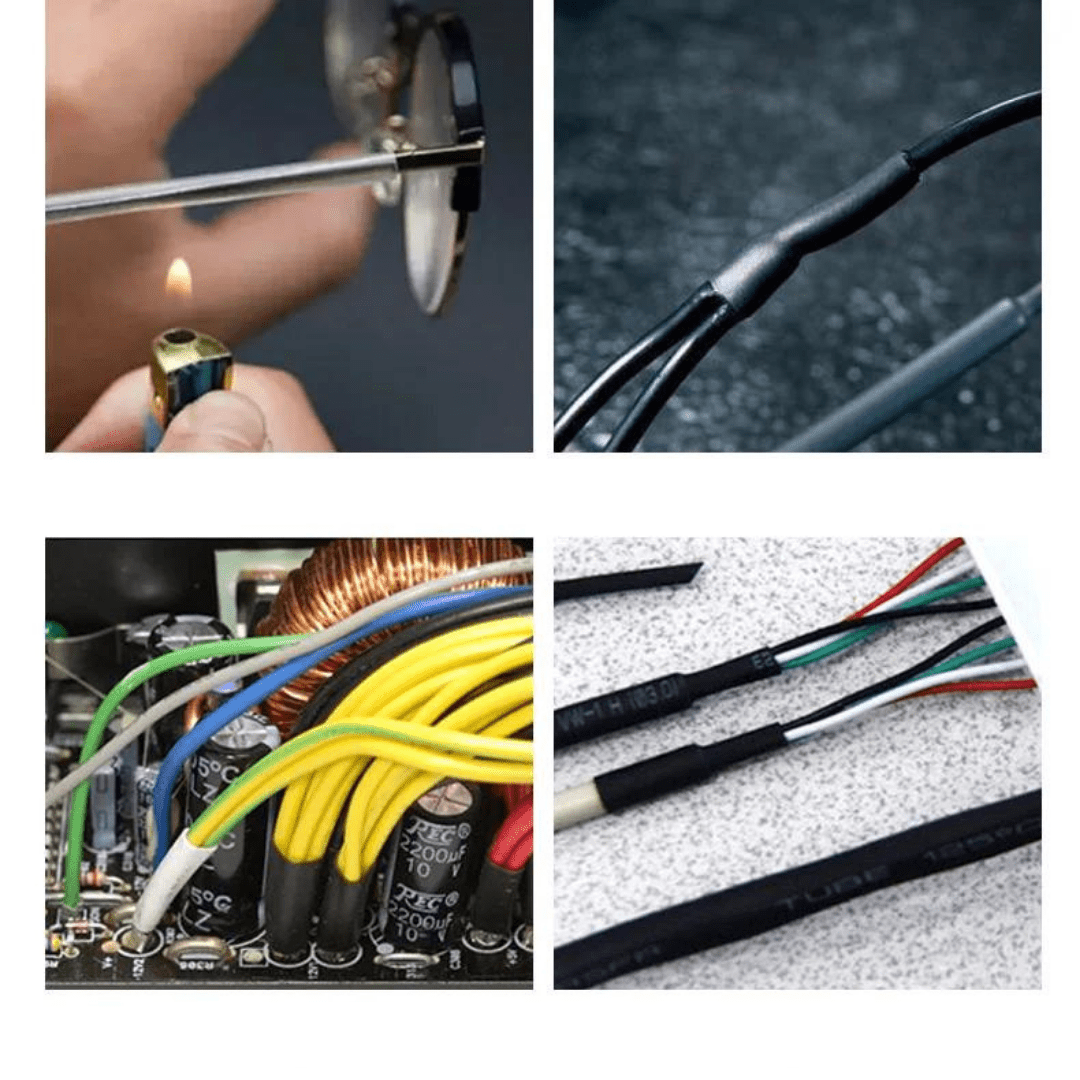 Pack x328 Aisladores Termocontraíbles de Cable - Muy Moderna Uruguay