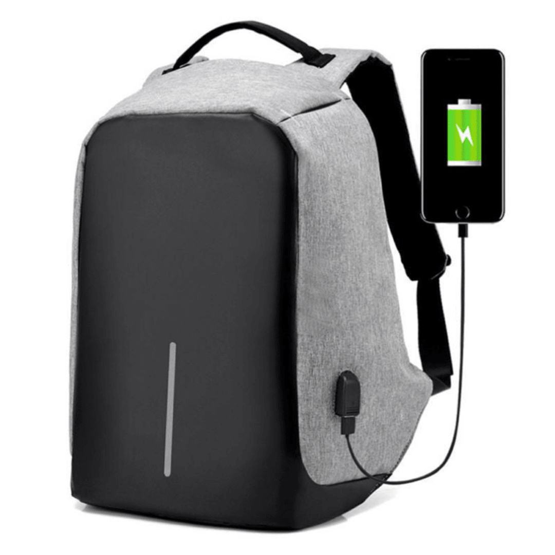 Mochila SafeBag Anti - Robo con Puerto USB - Muy Moderna Uruguay