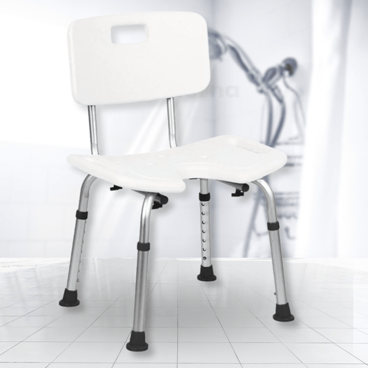 Silla de Baño con Agarraderas Laterales - Muy Moderna Uruguay